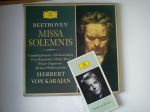 Beethoven - Missa Solemnis 2 LP BOX Karajan 60